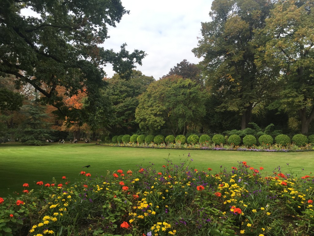 Paris Park in Fall