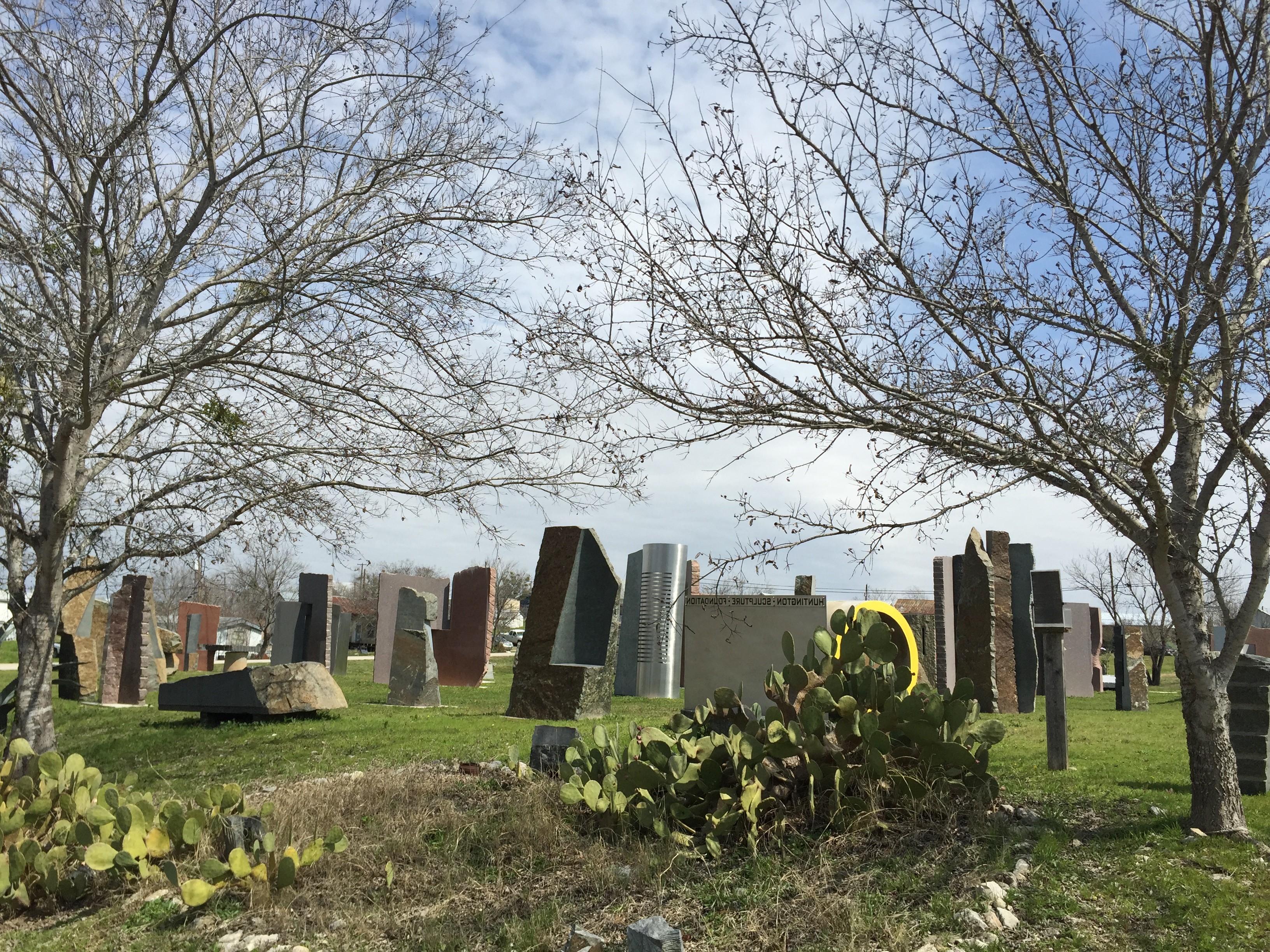 Sculpture Gardens And Architecture In Coupland And Taylor Texas